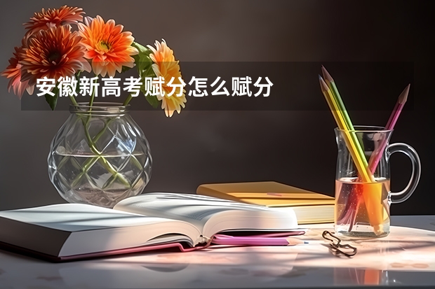 安徽新高考赋分怎么赋分
