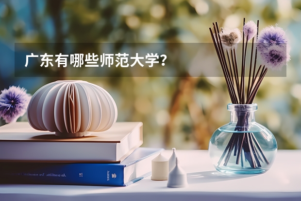 广东有哪些师范大学？