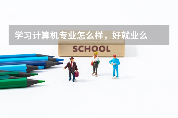 学习计算机专业怎么样，好就业么