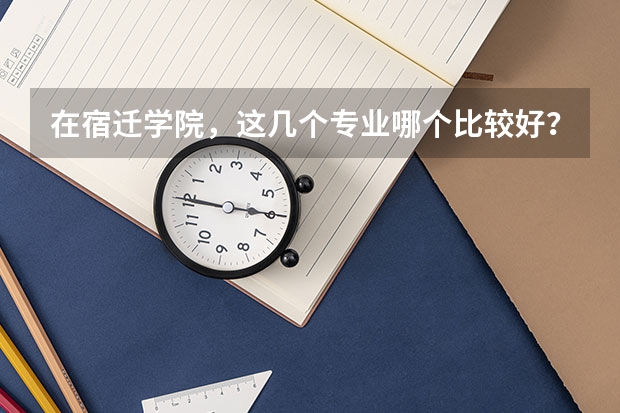 在宿迁学院，这几个专业哪个比较好？