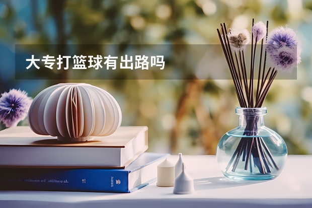 大专打篮球有出路吗