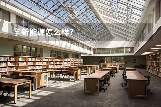 学新能源怎么样？