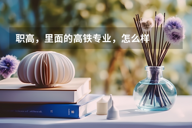 职高，里面的高铁专业，怎么样