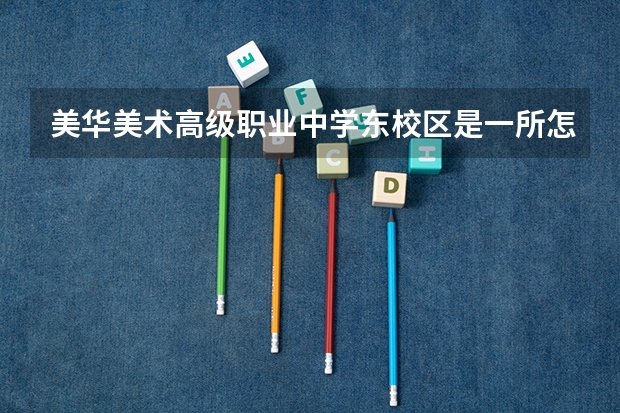 美华美术高级职业中学东校区是一所怎么样的学校？