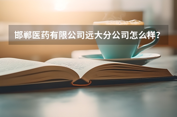 邯郸医药有限公司远大分公司怎么样？