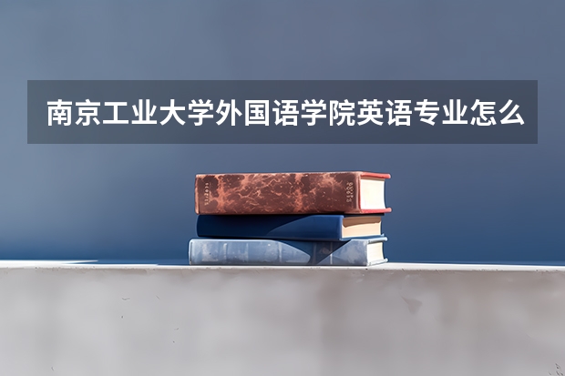 南京工业大学外国语学院英语专业怎么样?