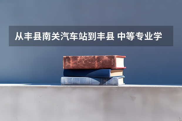 从丰县南关汽车站到丰县 中等专业学校坐公交怎么走？