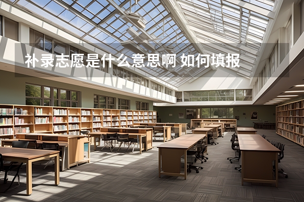 补录志愿是什么意思啊 如何填报