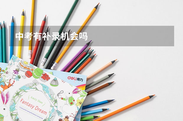 中考有补录机会吗