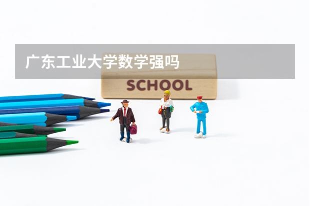 广东工业大学数学强吗
